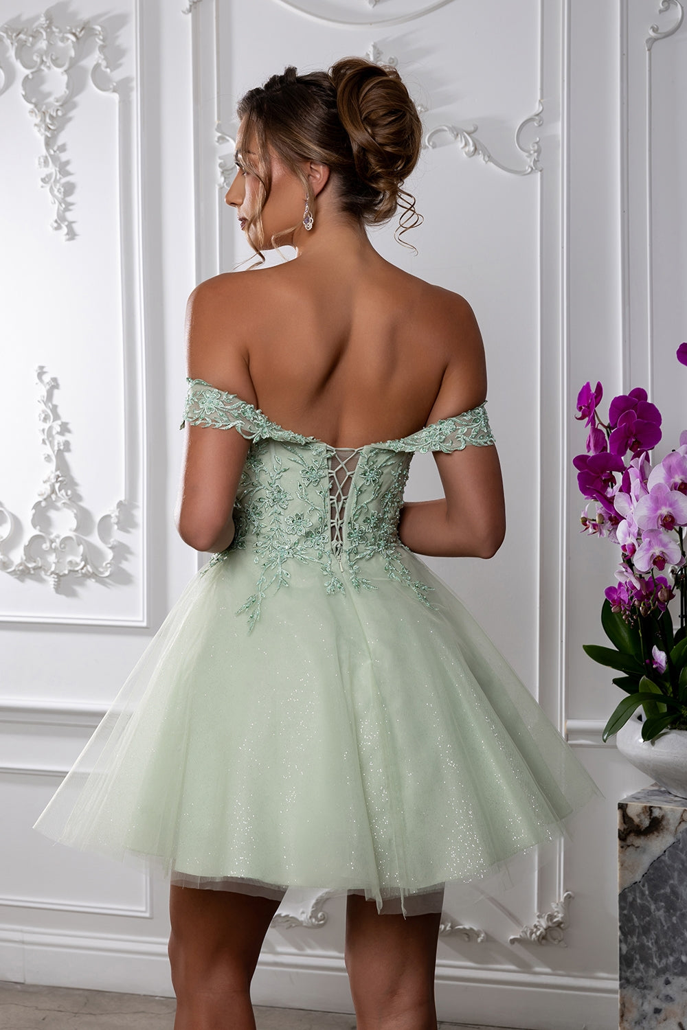 Vestido Corto de Cóctel May Queen MQ2224
