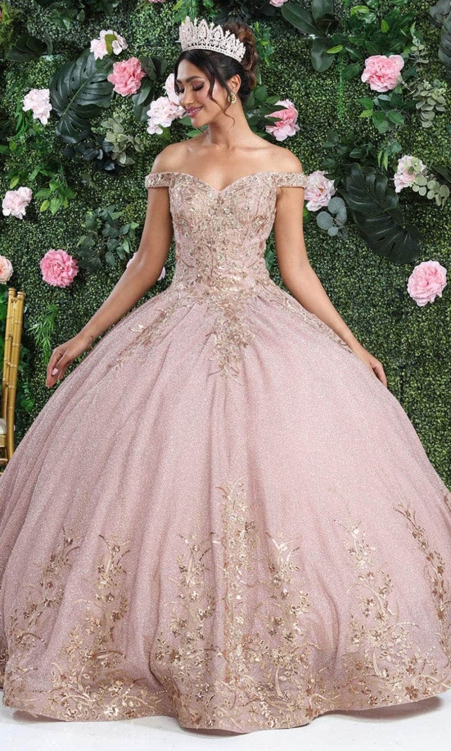 Vestido de XV Años Layla K LK220 - ROSE GOLD