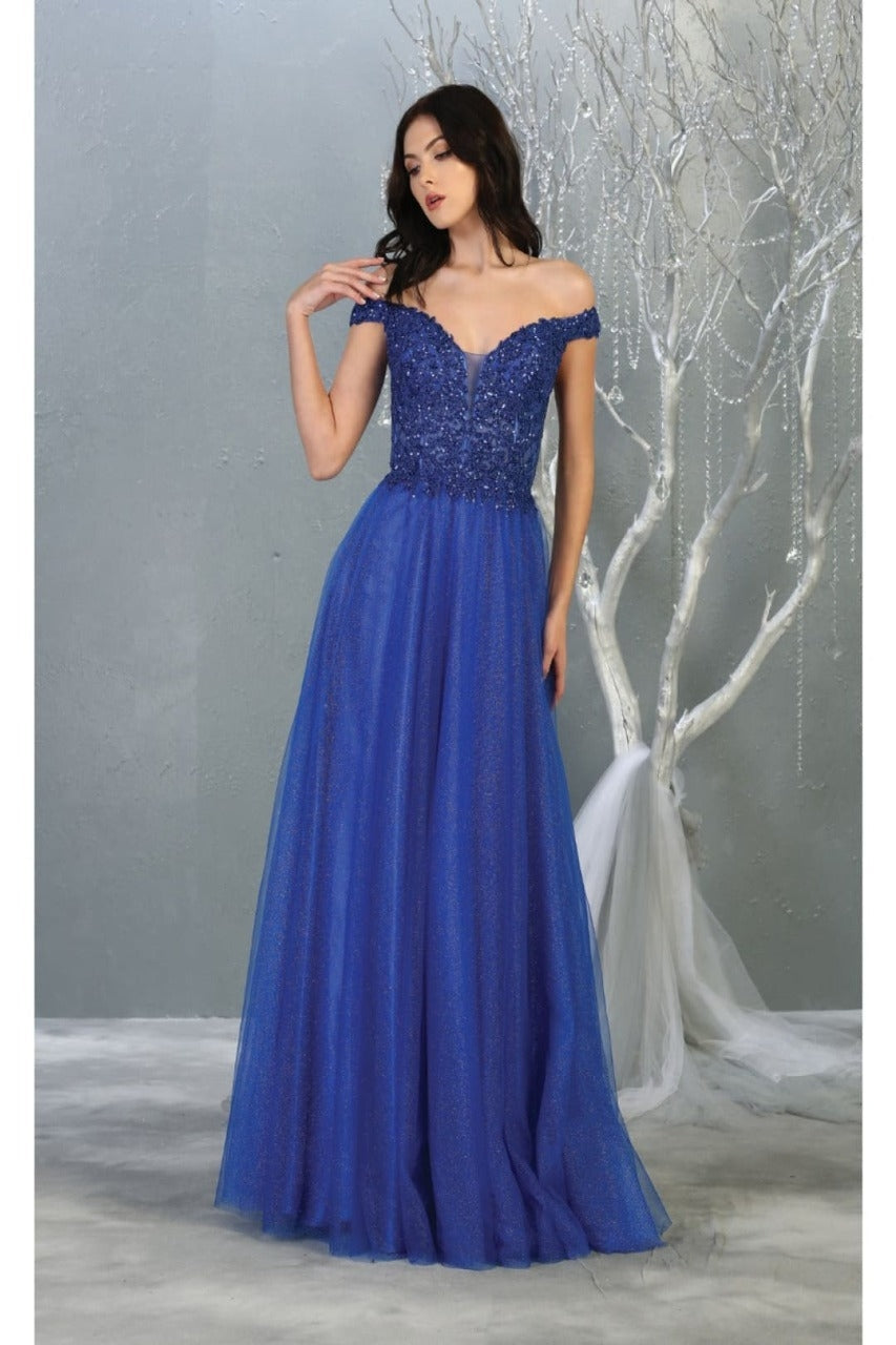 Vestido de Prom Royal Queen RQ7864 - ROYAL BLUE
