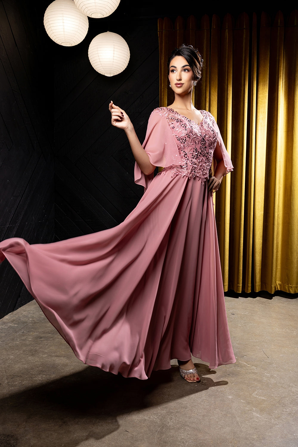 Vestido para Mamá de la Novia May Queen MQ2233 - DUSTY ROSE