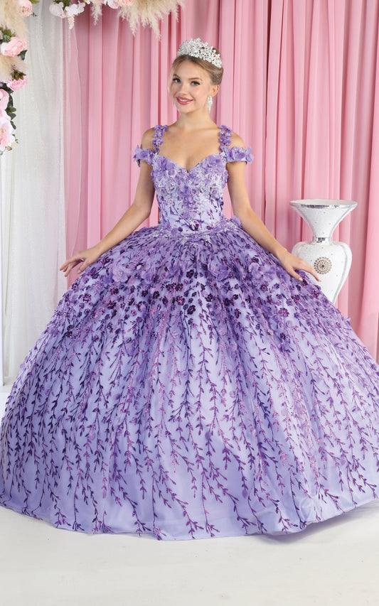 Vestido de XV Años Layla K LK172 - LILAC