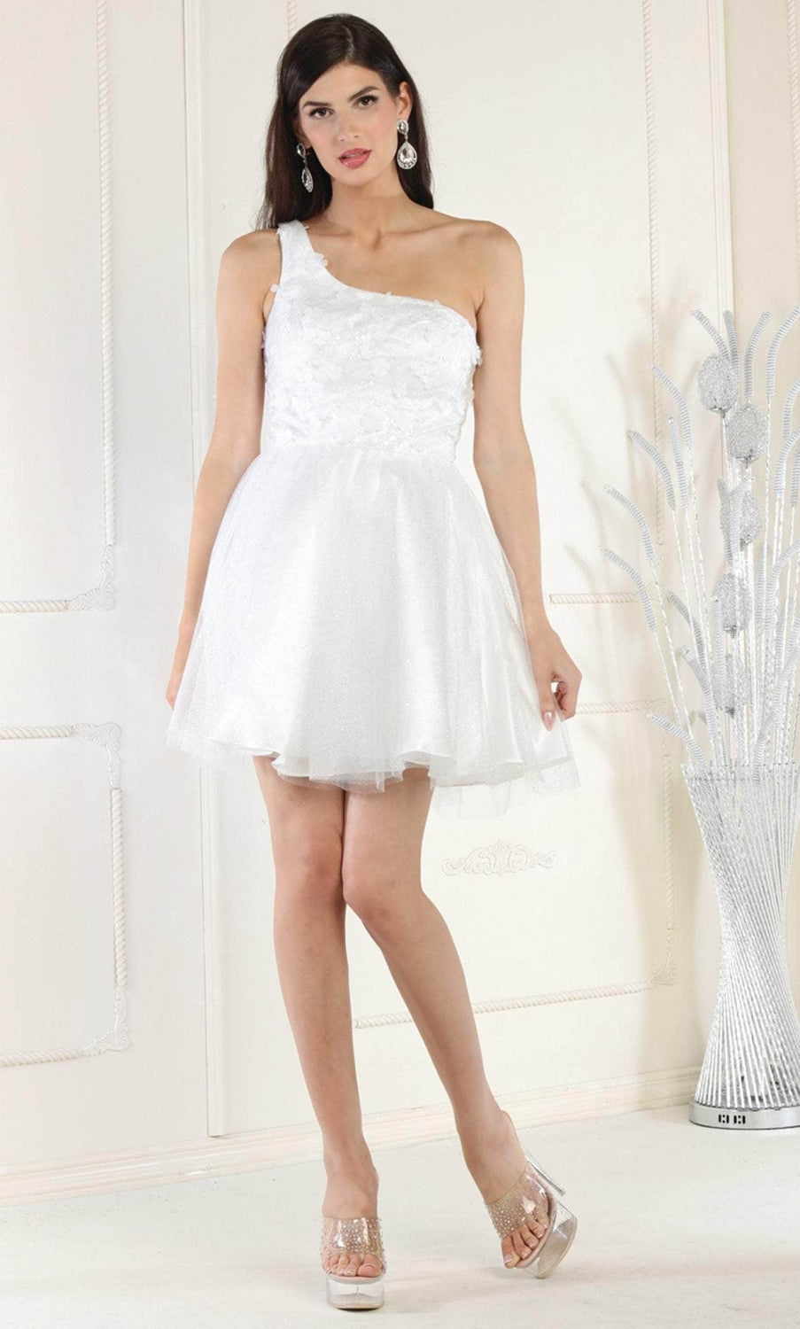 Vestido Corto de Cóctel May Queen MQ1937
