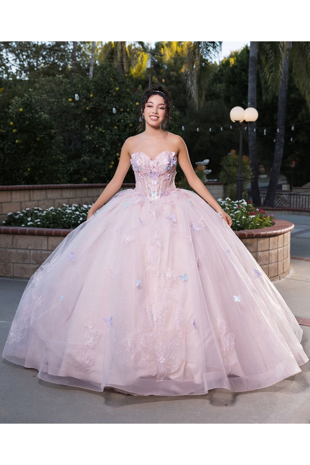 Vestido de XV Años Layla K LK246 - BLUSH