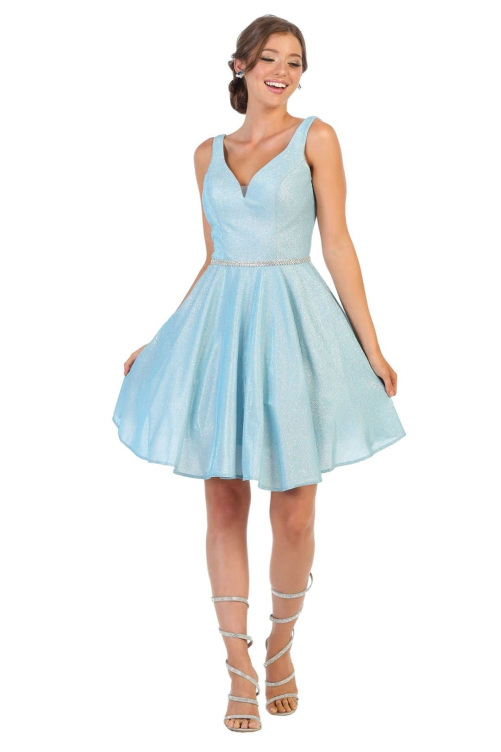 Vestido Corto de Cóctel May Queen MQ1777