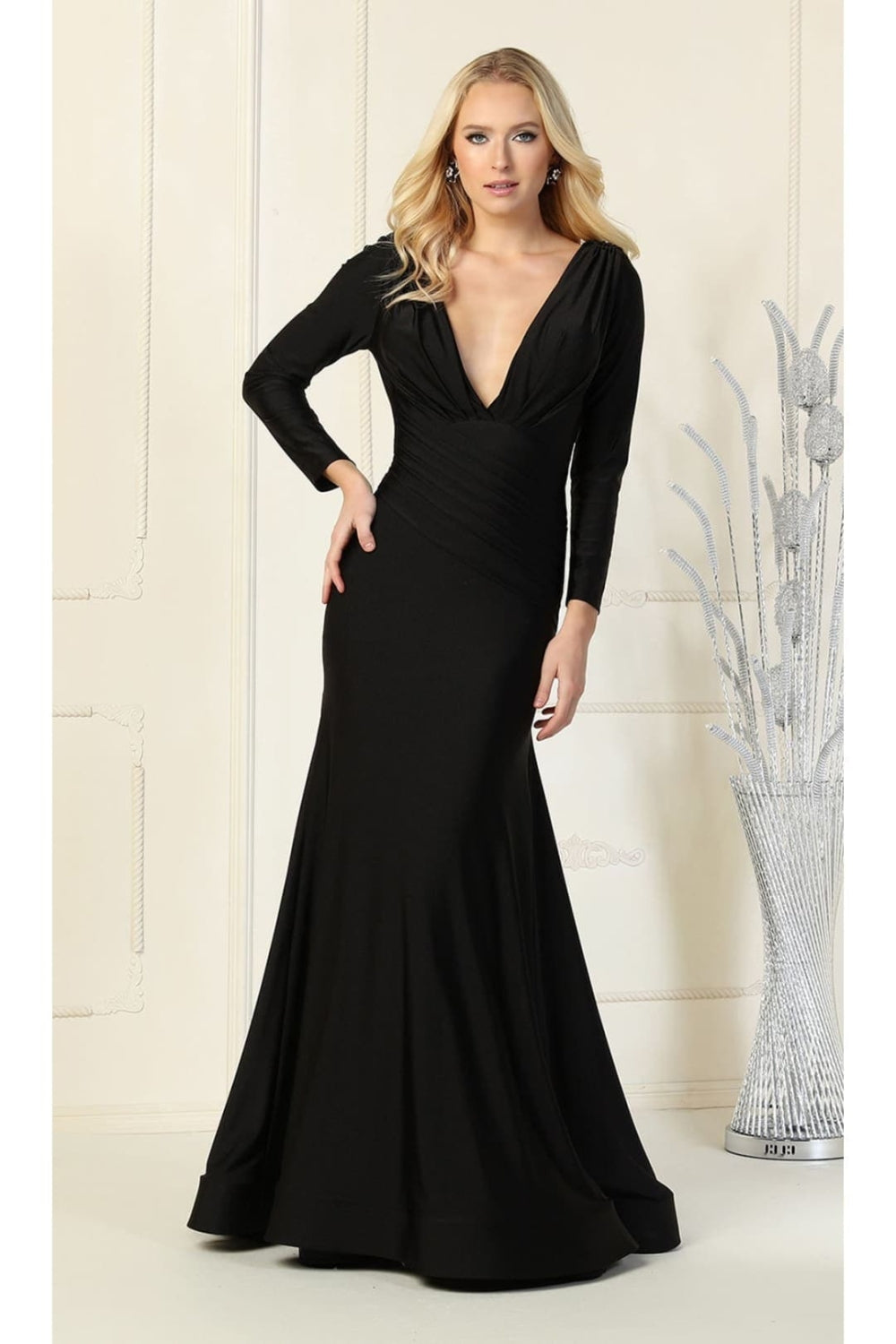 Vestido de Prom May Queen MQ1833 - BLACK