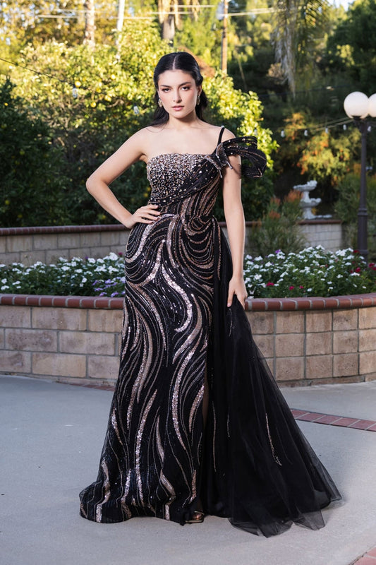 Vestido de Prom Royal Queen RQ8192 - BLACK/GOLD