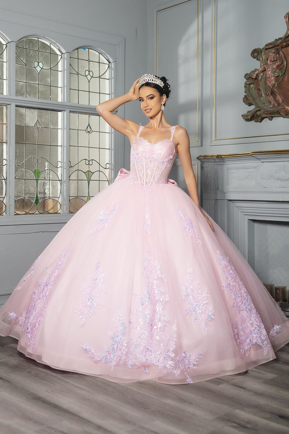 Vestido de XV Años Layla K LK269 - PINK