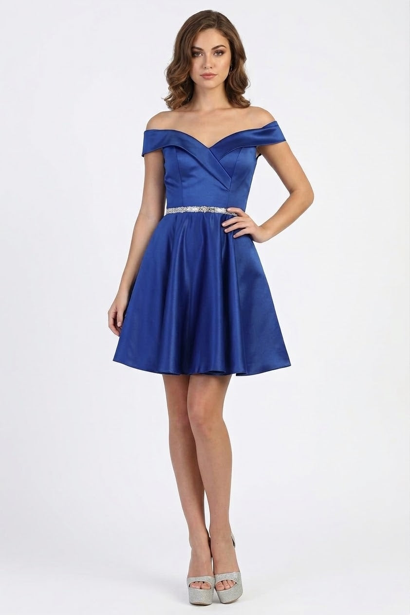 Vestido Corto de Cóctel May Queen MQ1815