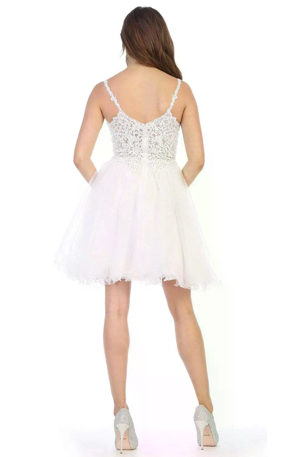 Vestido Corto de Cóctel May Queen MQ1693