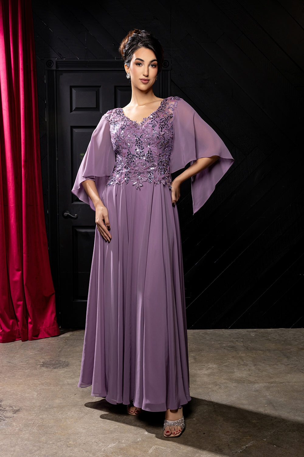 Vestido para Mamá de la Novia May Queen MQ2233 - VICTORIAN LILAC