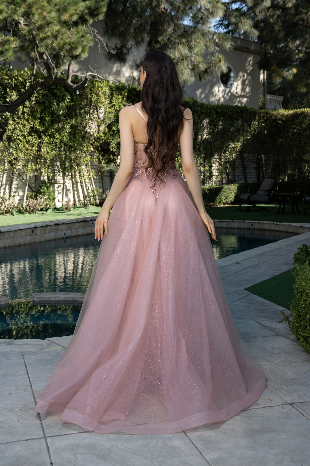 Vestido de Noche May Queen MQ2178