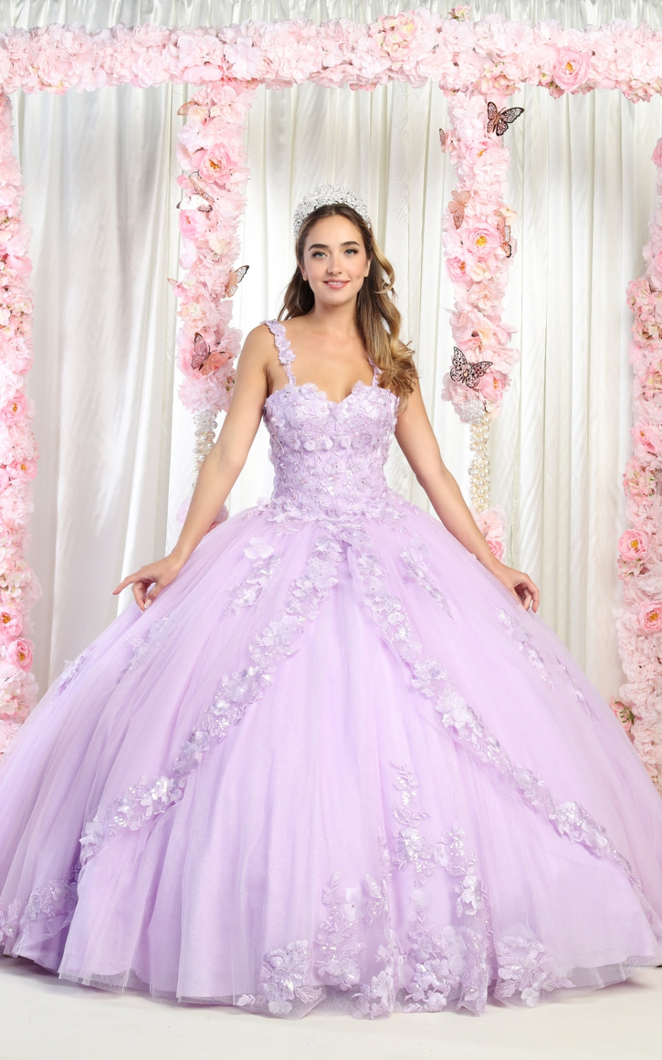 Vestido de XV Años Layla K LK159 - LILAC