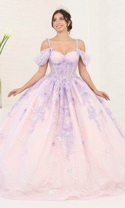 Vestido de XV Años Layla K LK257 - LILAC/BLUSH