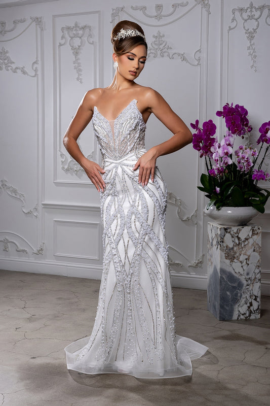 Vestido de Novia Royal Queen RQ8266 - WHITE
