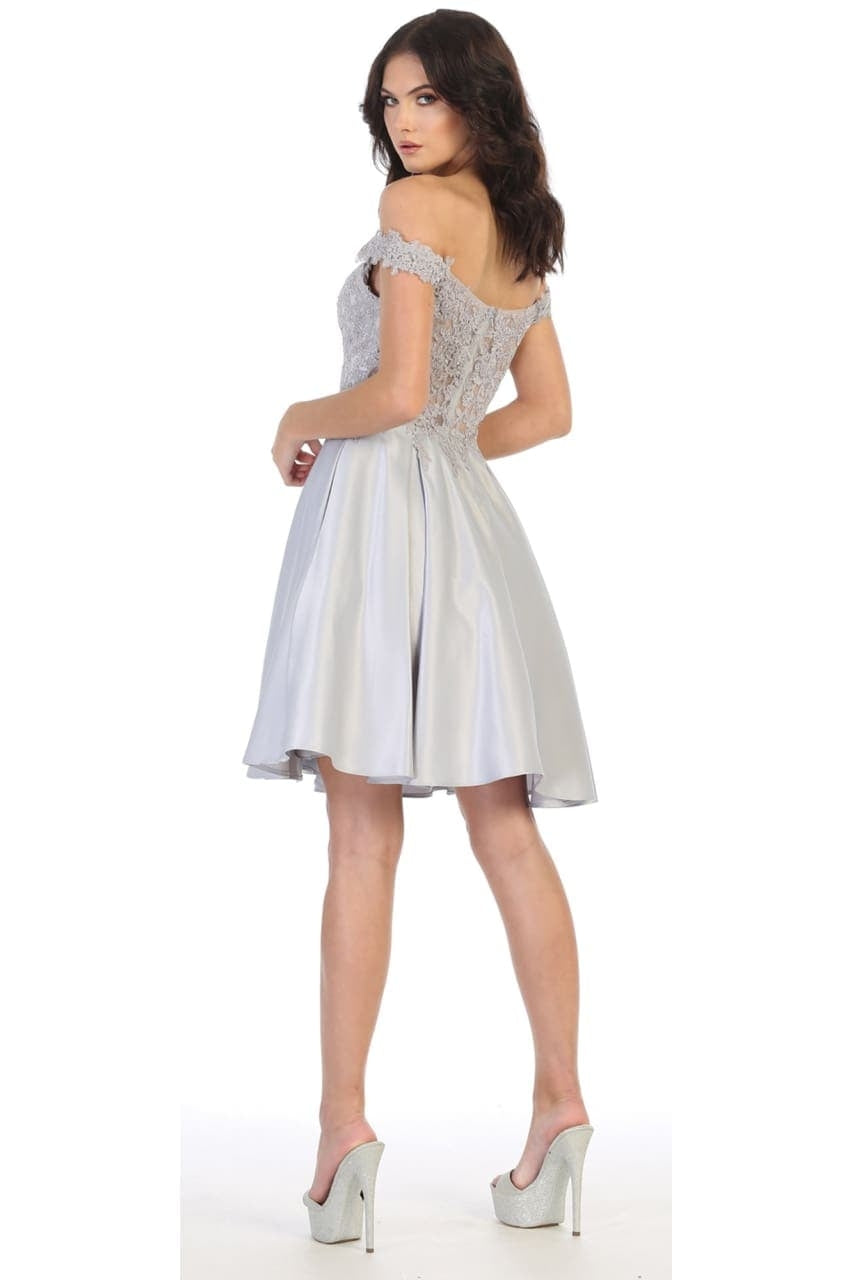 Vestido Corto de Cóctel May Queen MQ1766