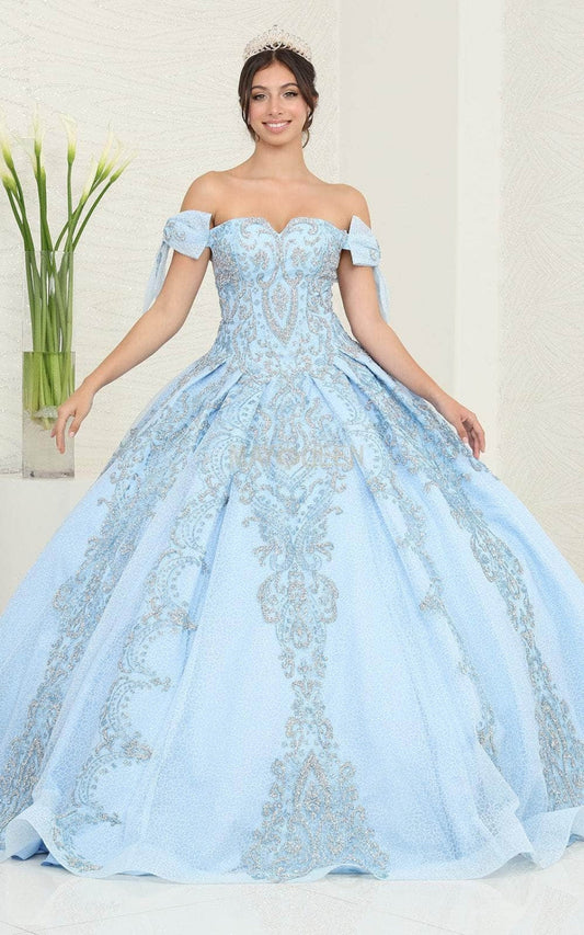 Vestido de XV Años Layla K LK241 - BABY BLUE
