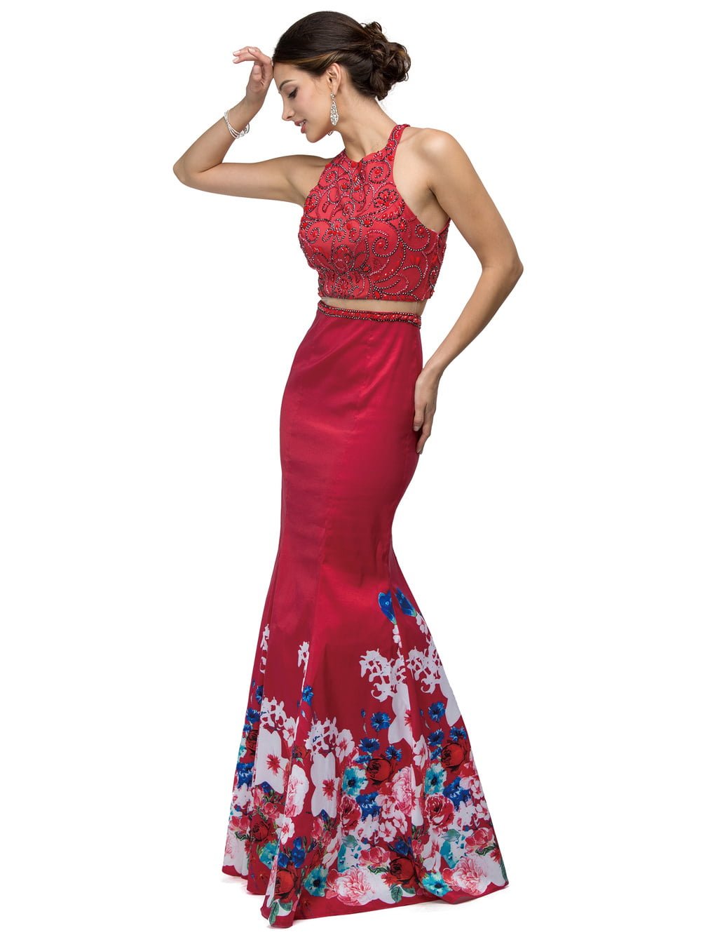Vestido de Prom 9385TAF - 1
