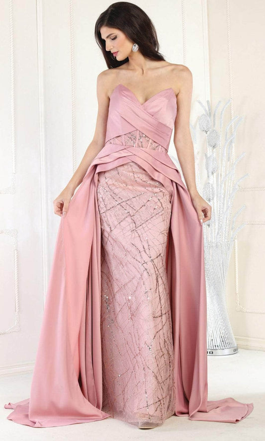Vestido de Prom Royal Queen RQ8001 - ROSE GOLD