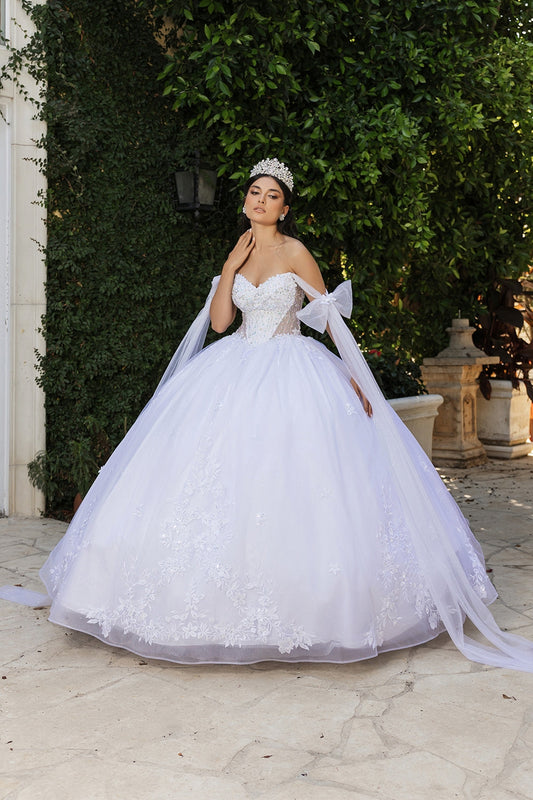 Vestido de XV Años Layla K LK263 - WHITE