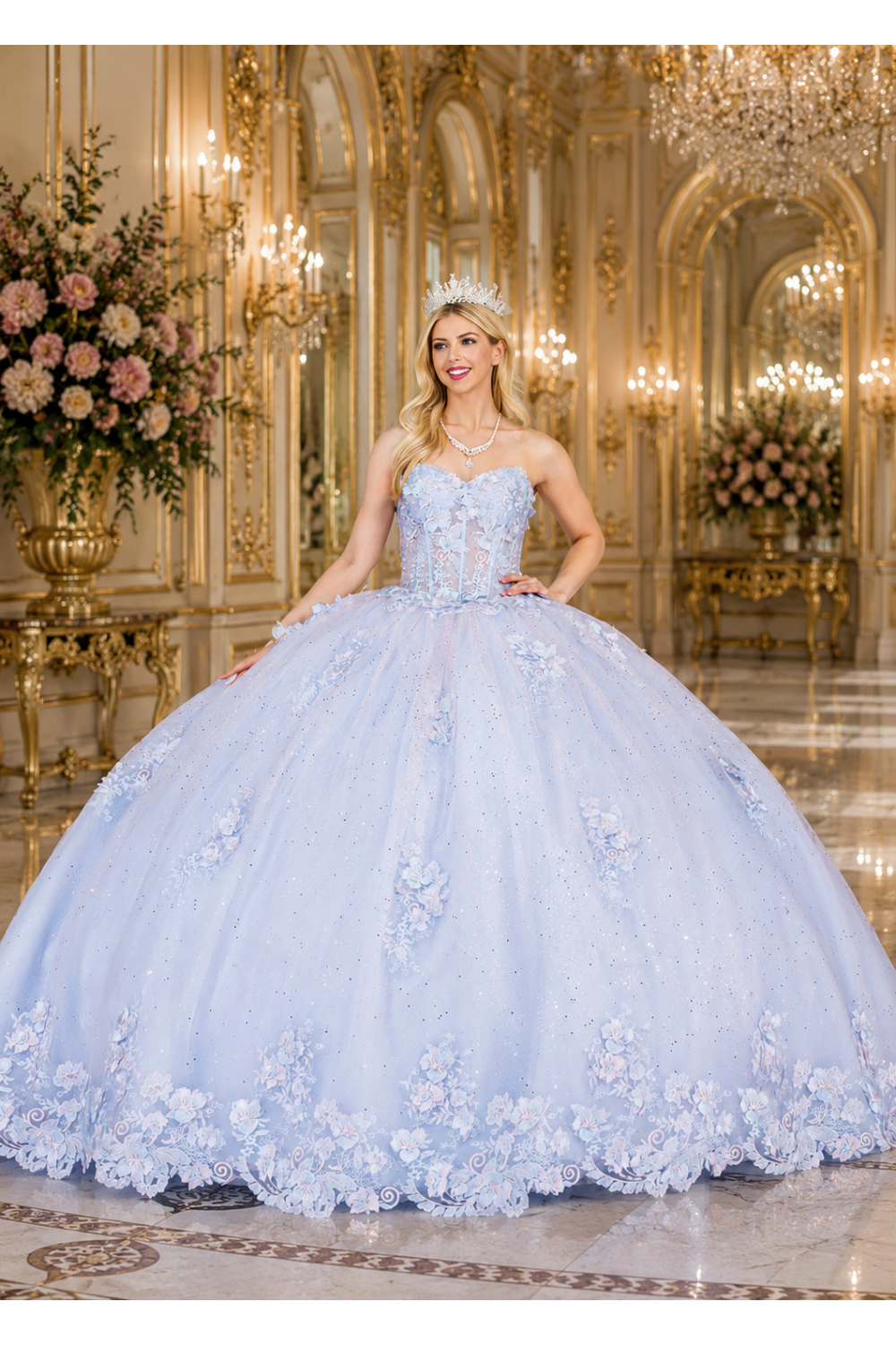 Vestido de XV Años PQ1022 - 3