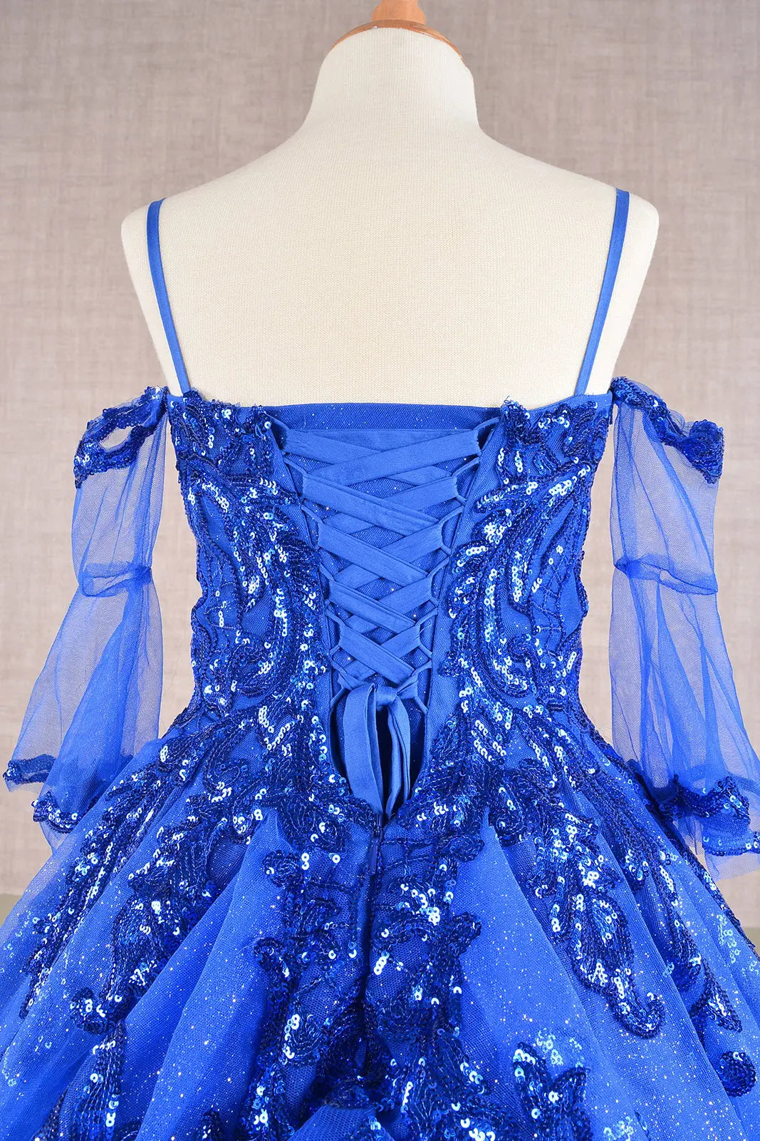 Vestido de Niña Elizabeth K GK104 - ROYAL BLUE