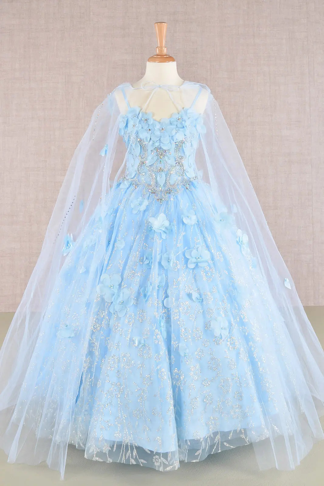 Vestido de Niña Elizabeth K GK105 - BABY BLUE