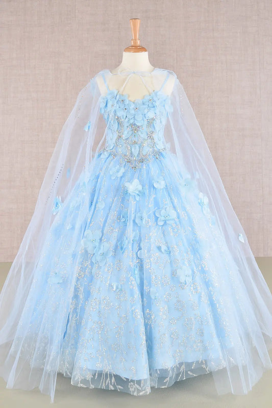 Vestido de Niña Elizabeth K GK105 - BABY BLUE
