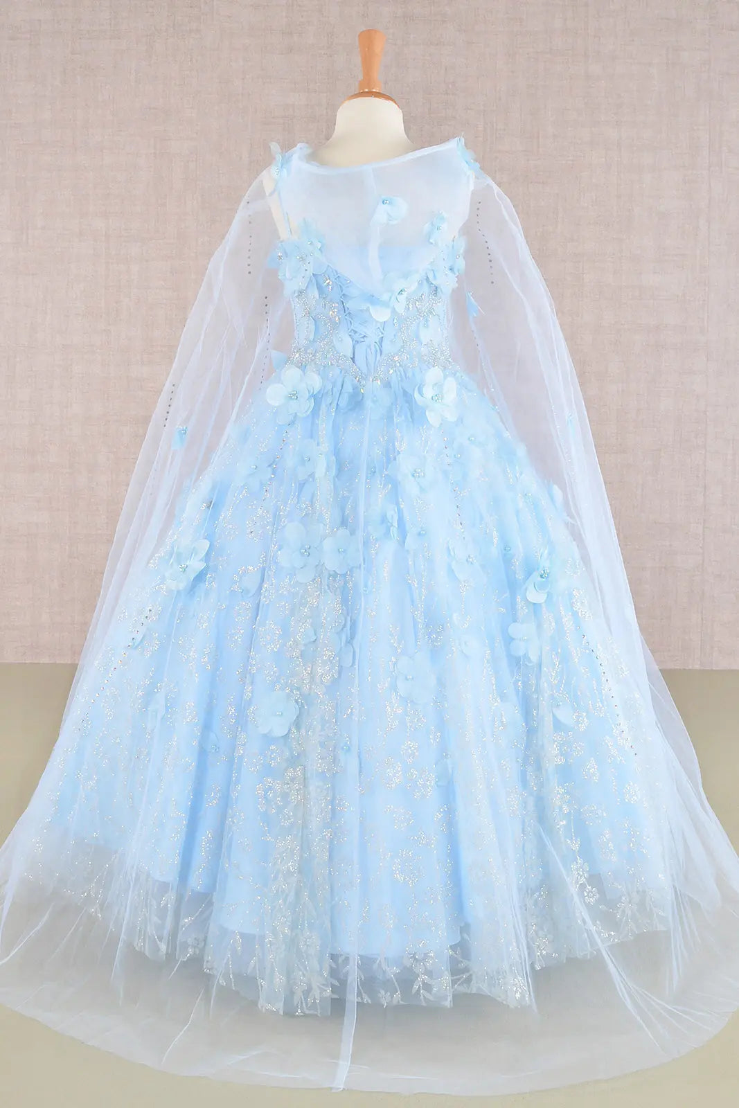 Vestido de Niña Elizabeth K GK105 - BABY BLUE