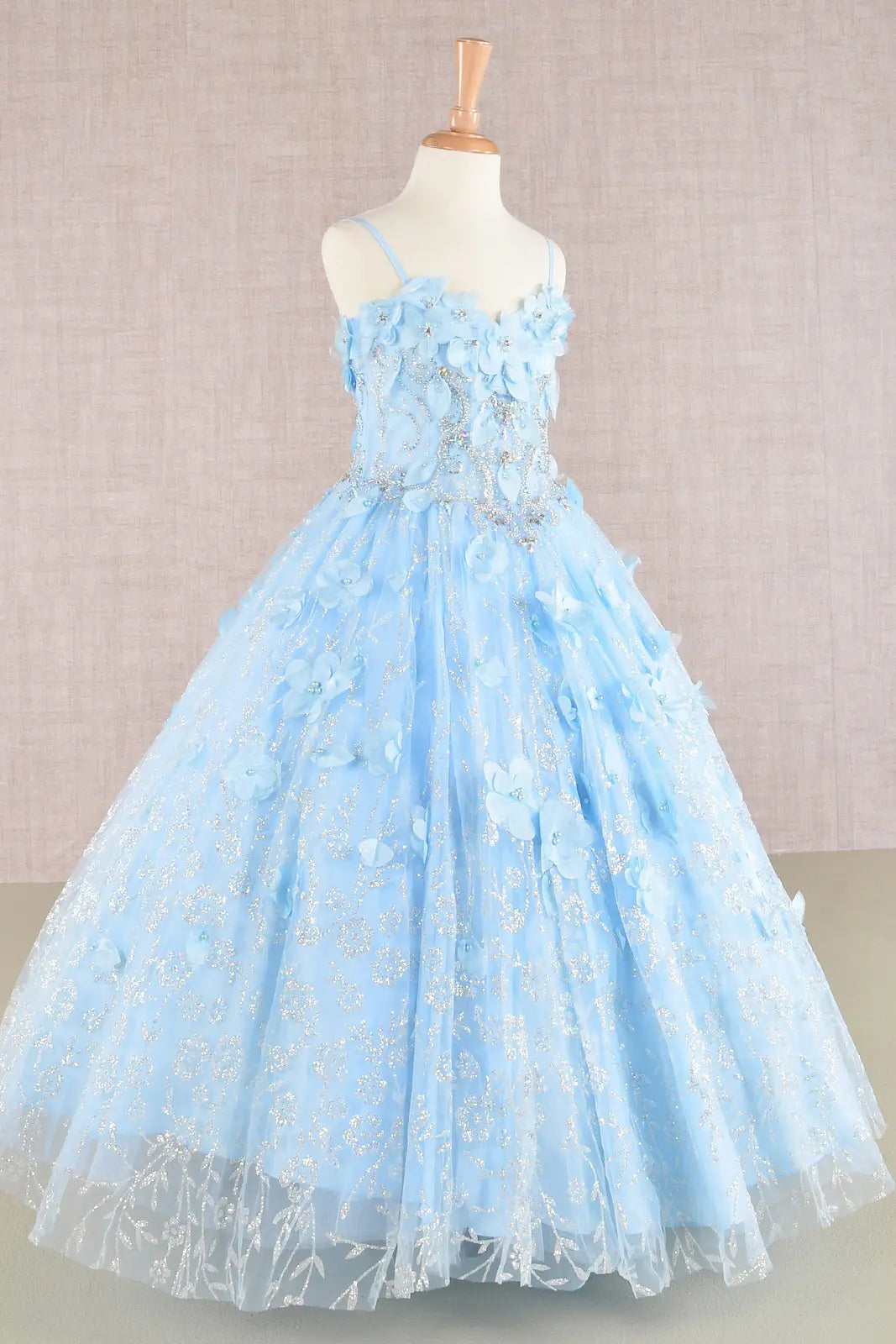 Vestido de Niña Elizabeth K GK105 - BABY BLUE