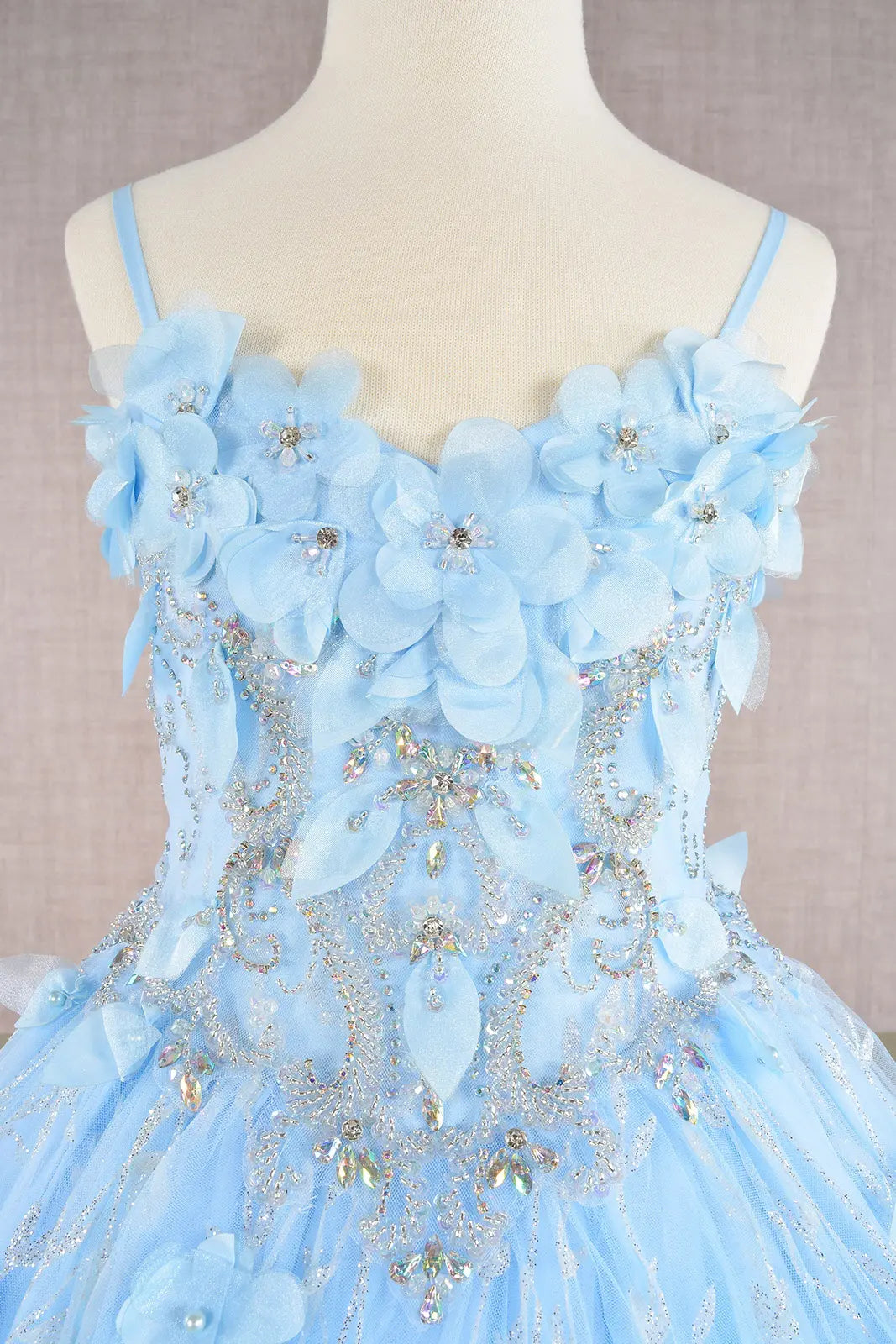 Vestido de Niña Elizabeth K GK105 - BABY BLUE