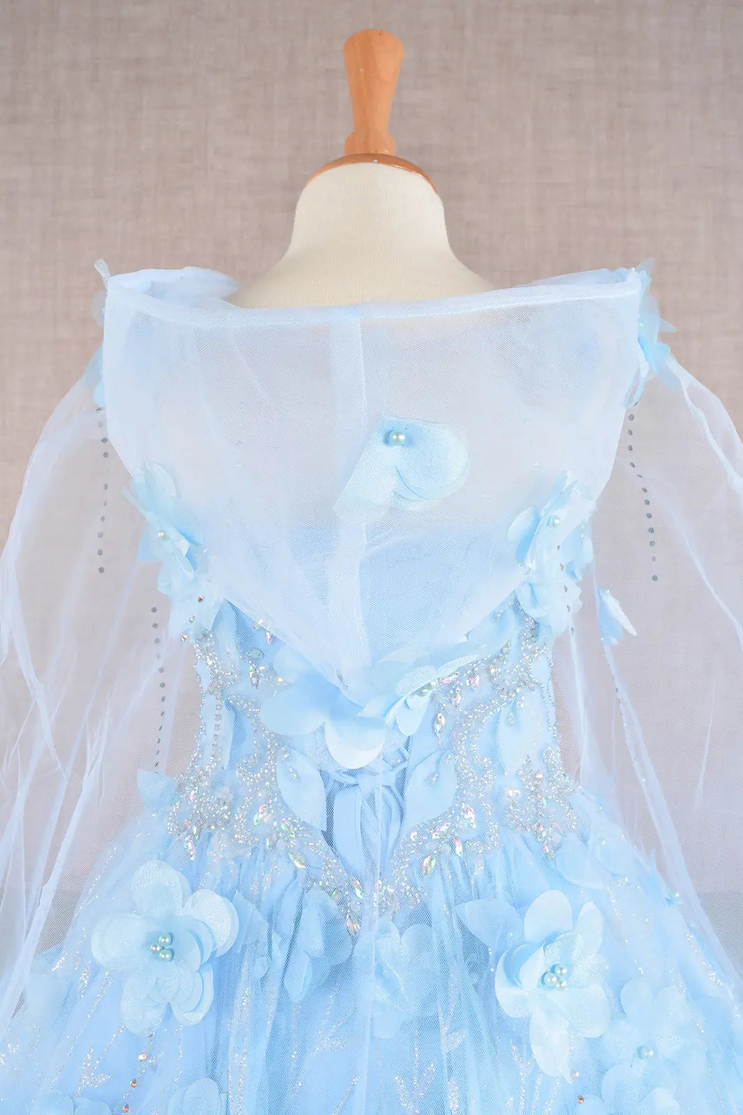 Vestido de Niña Elizabeth K GK105 - BABY BLUE