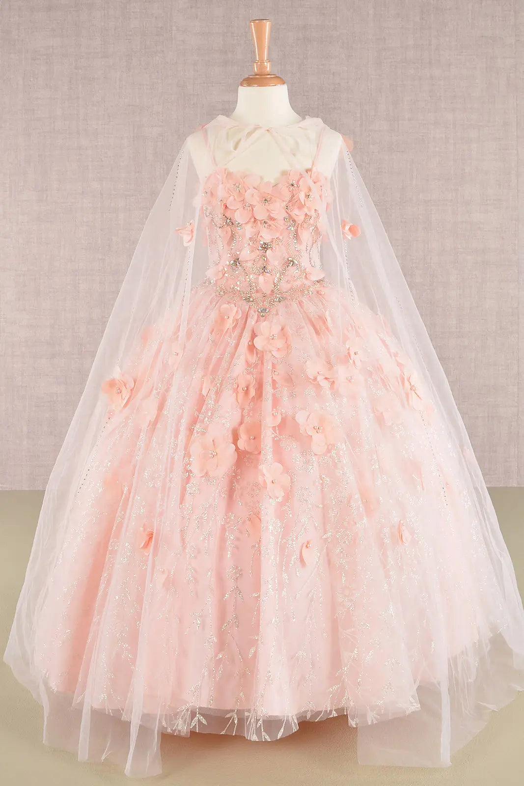 Vestido de Niña Elizabeth K GK105 - BLUSH