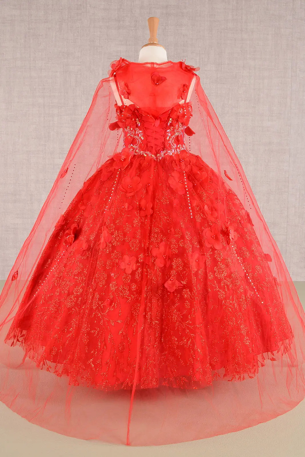 Vestido de Niña Elizabeth K GK105 - RED