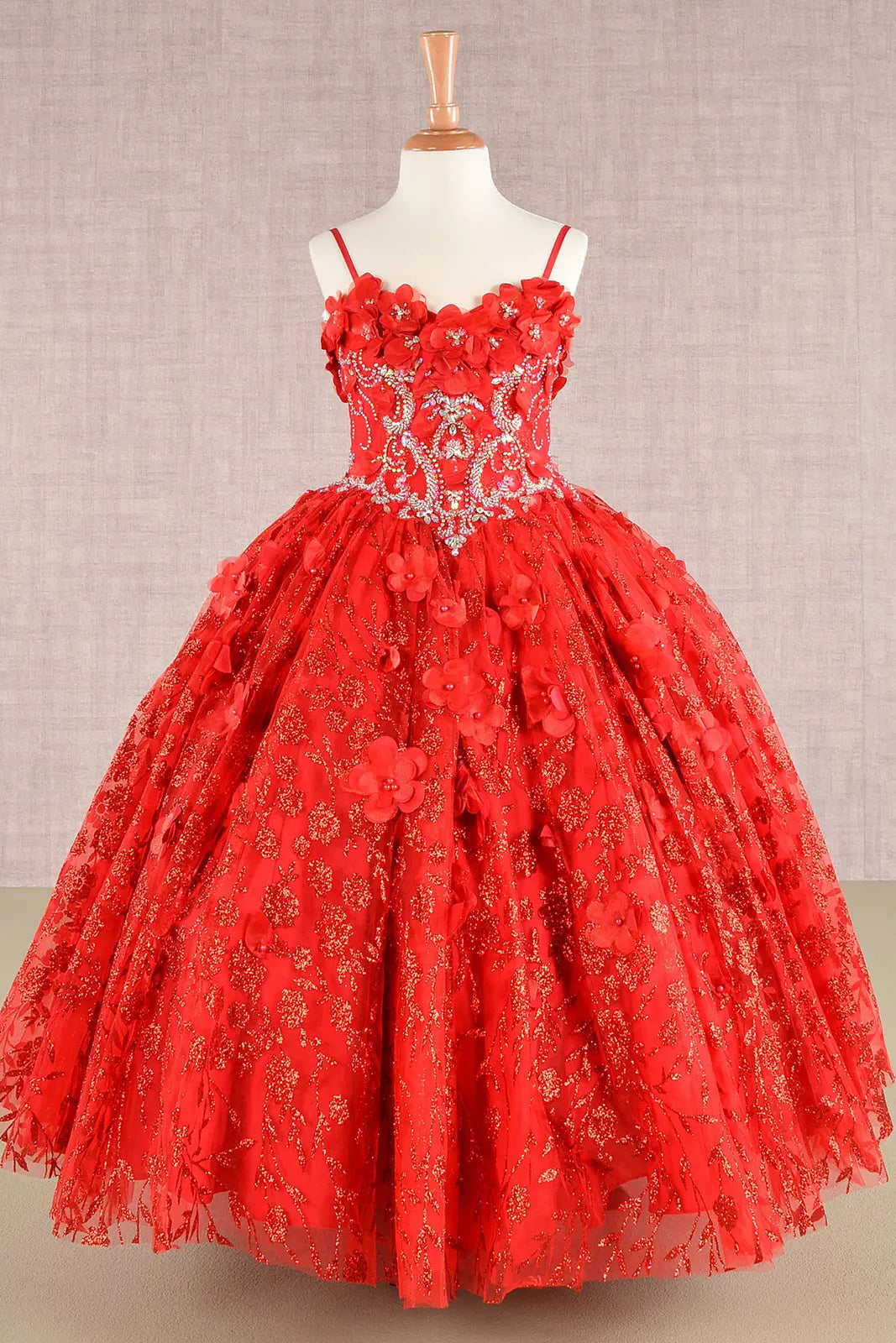 Vestido de Niña Elizabeth K GK105 - RED