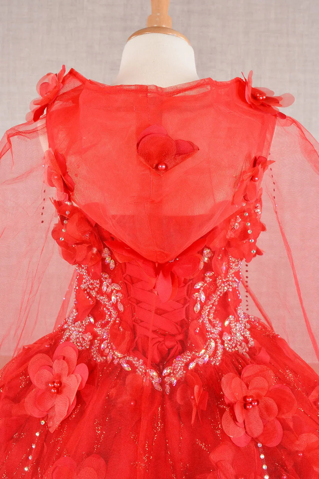 Vestido de Niña Elizabeth K GK105 - RED