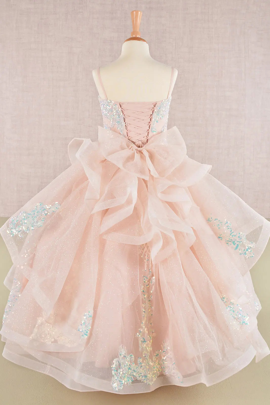Vestido de Niña Elizabeth K GK106 - BLUSH
