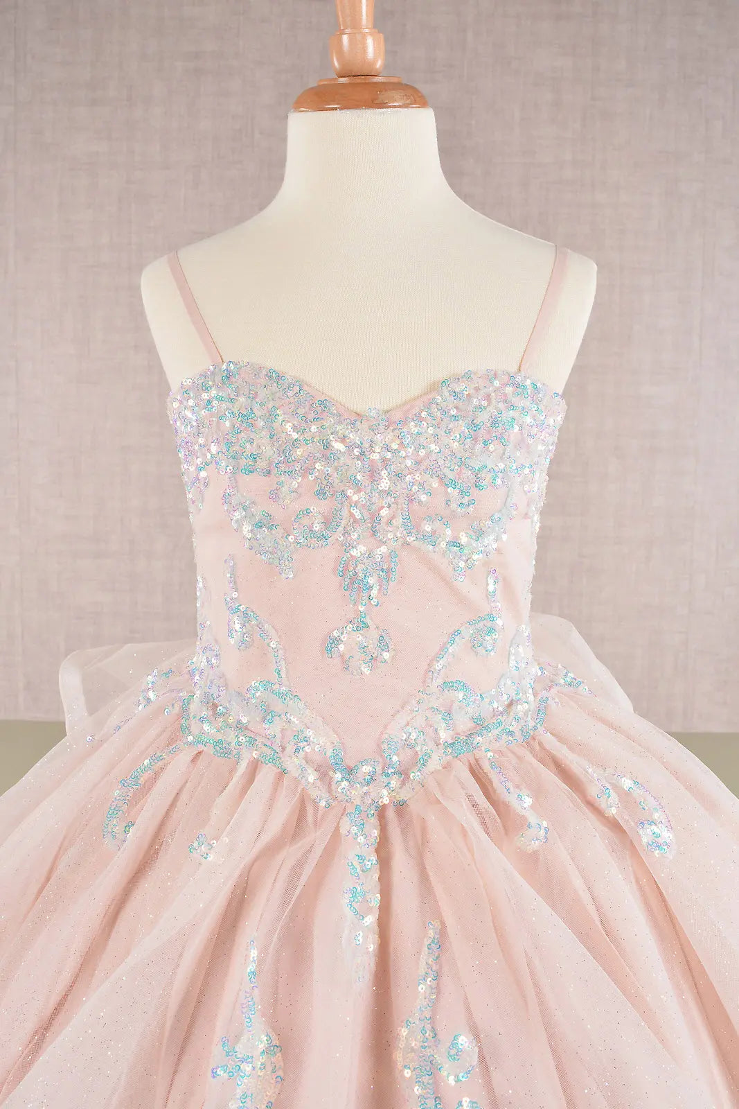 Vestido de Niña Elizabeth K GK106 - BLUSH