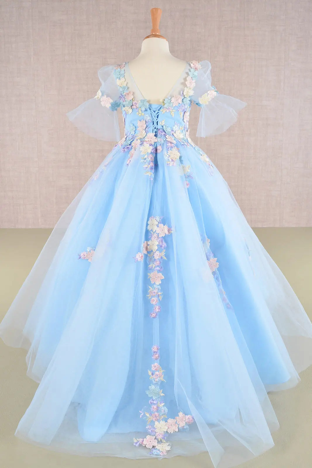 Vestido de Niña Elizabeth K GK107 - BABY BLUE