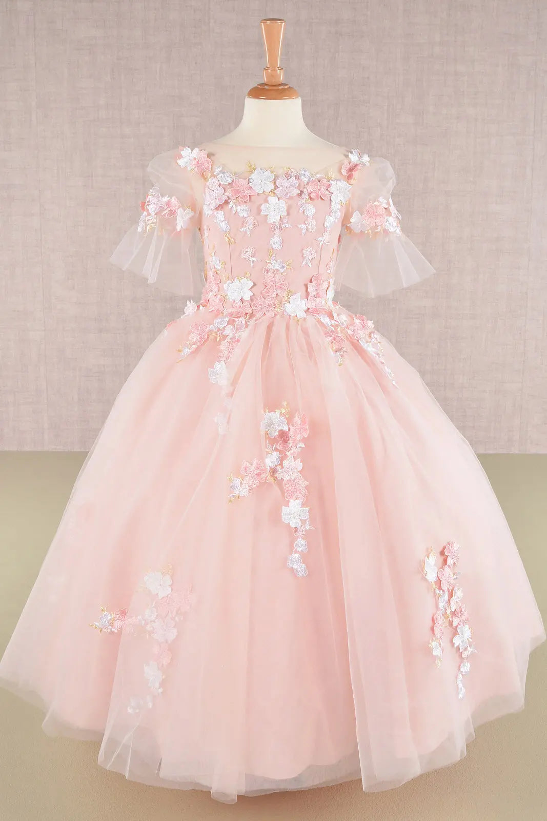Vestido de Niña Elizabeth K GK107 - BLUSH