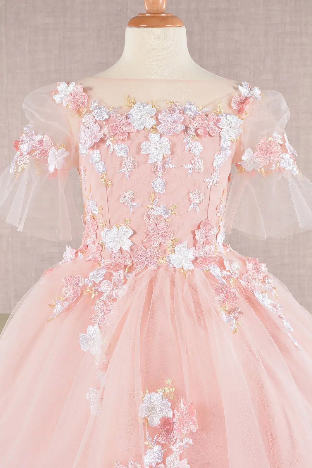 Vestido de Niña Elizabeth K GK107 - BLUSH