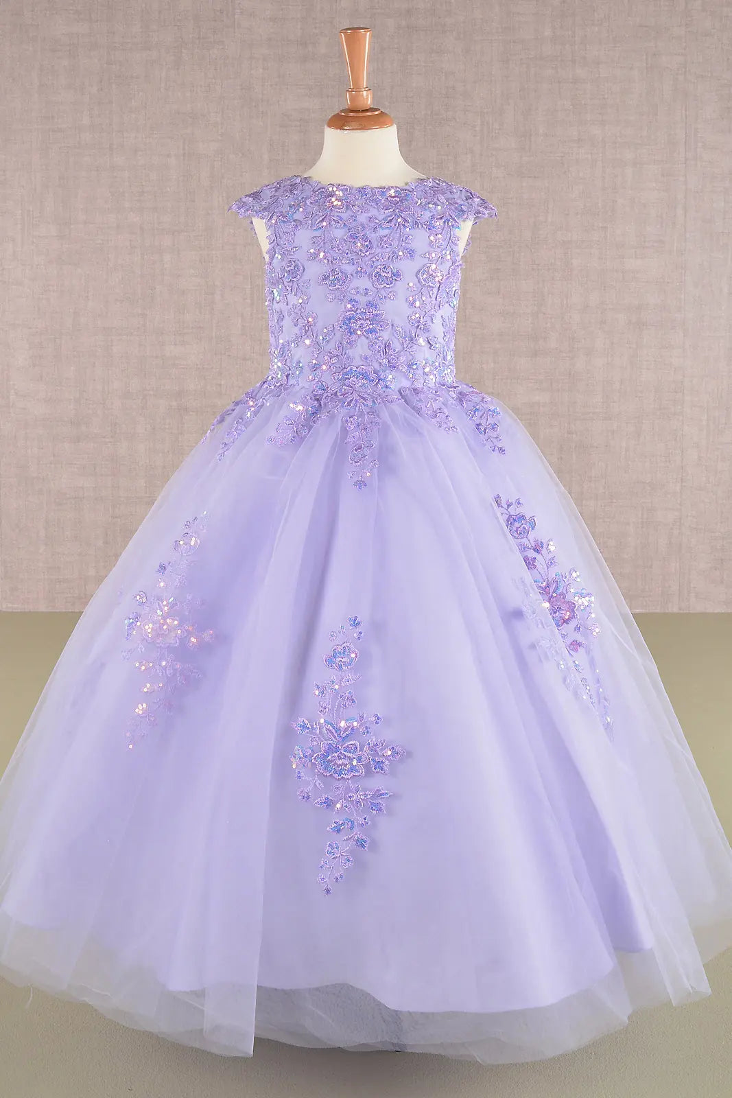 Vestido de Niña Elizabeth K GK108 - LILAC