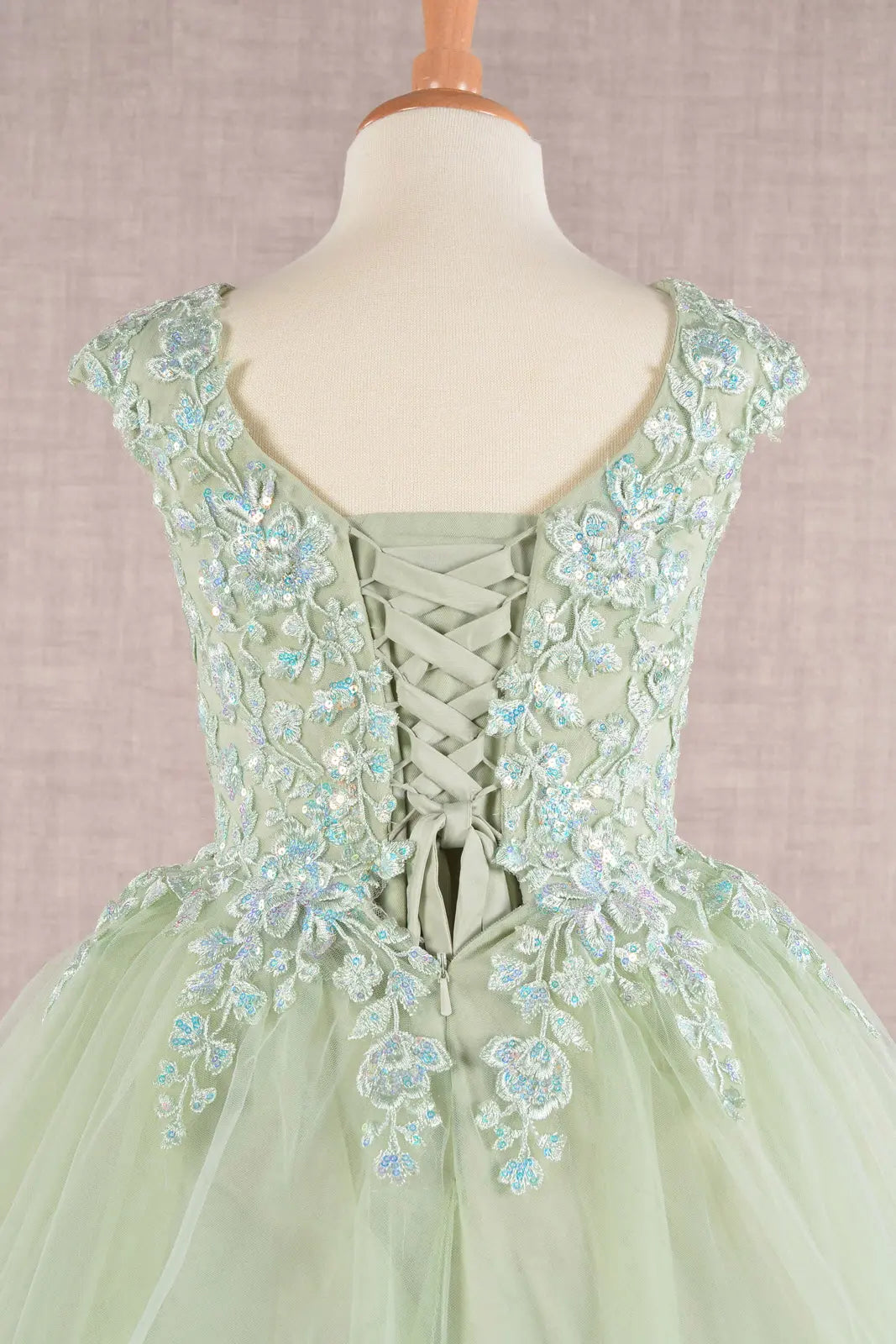 Vestido de Niña Elizabeth K GK108 - SAGE