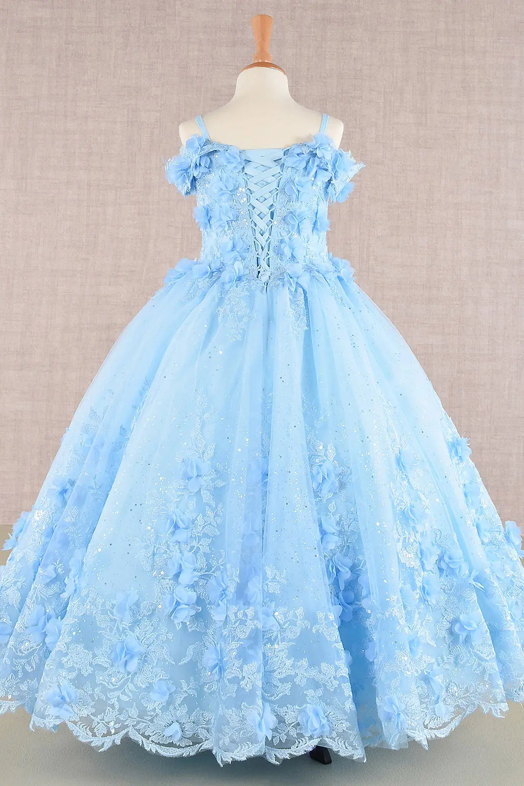 Vestido de Niña Elizabeth K GK110 - BABY BLUE