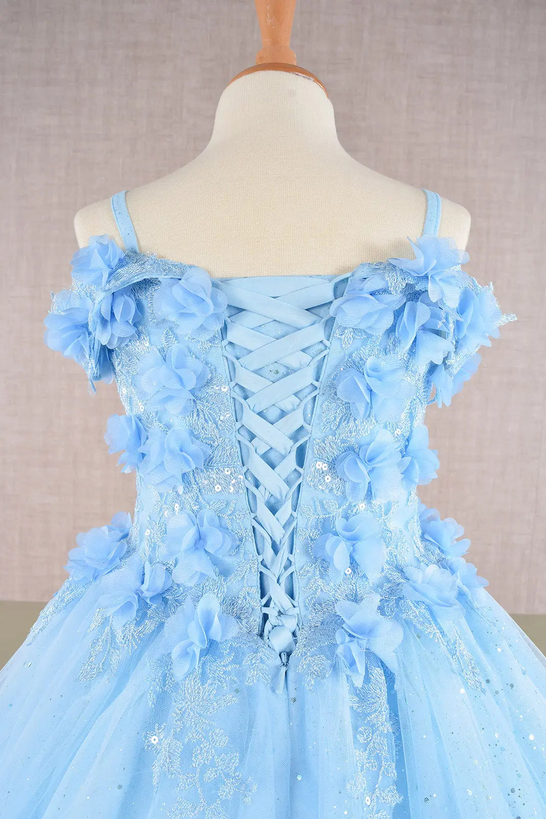 Vestido de Niña Elizabeth K GK110 - BABY BLUE