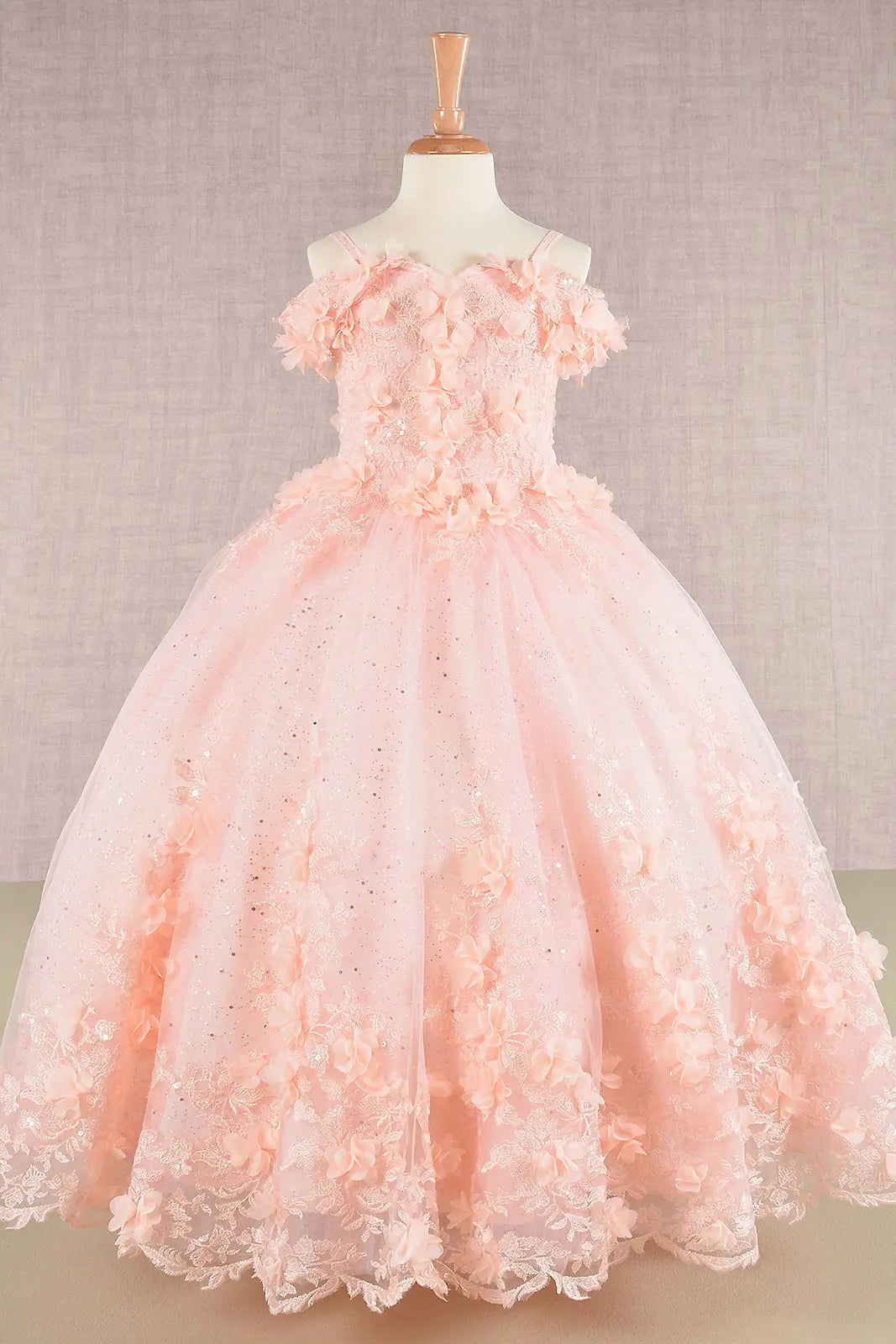 Vestido de Niña Elizabeth K GK110 - BLUSH