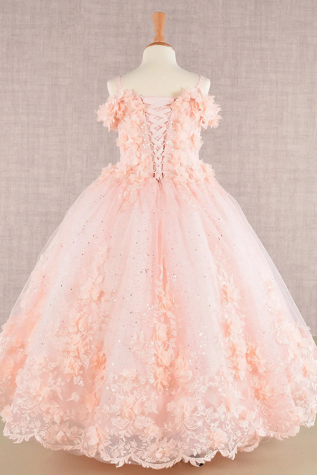 Vestido de Niña Elizabeth K GK110 - BLUSH