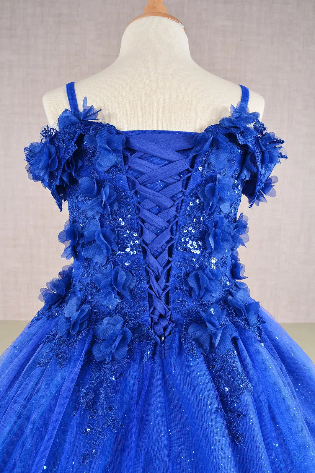 Vestido de Niña Elizabeth K GK110 - ROYAL BLUE