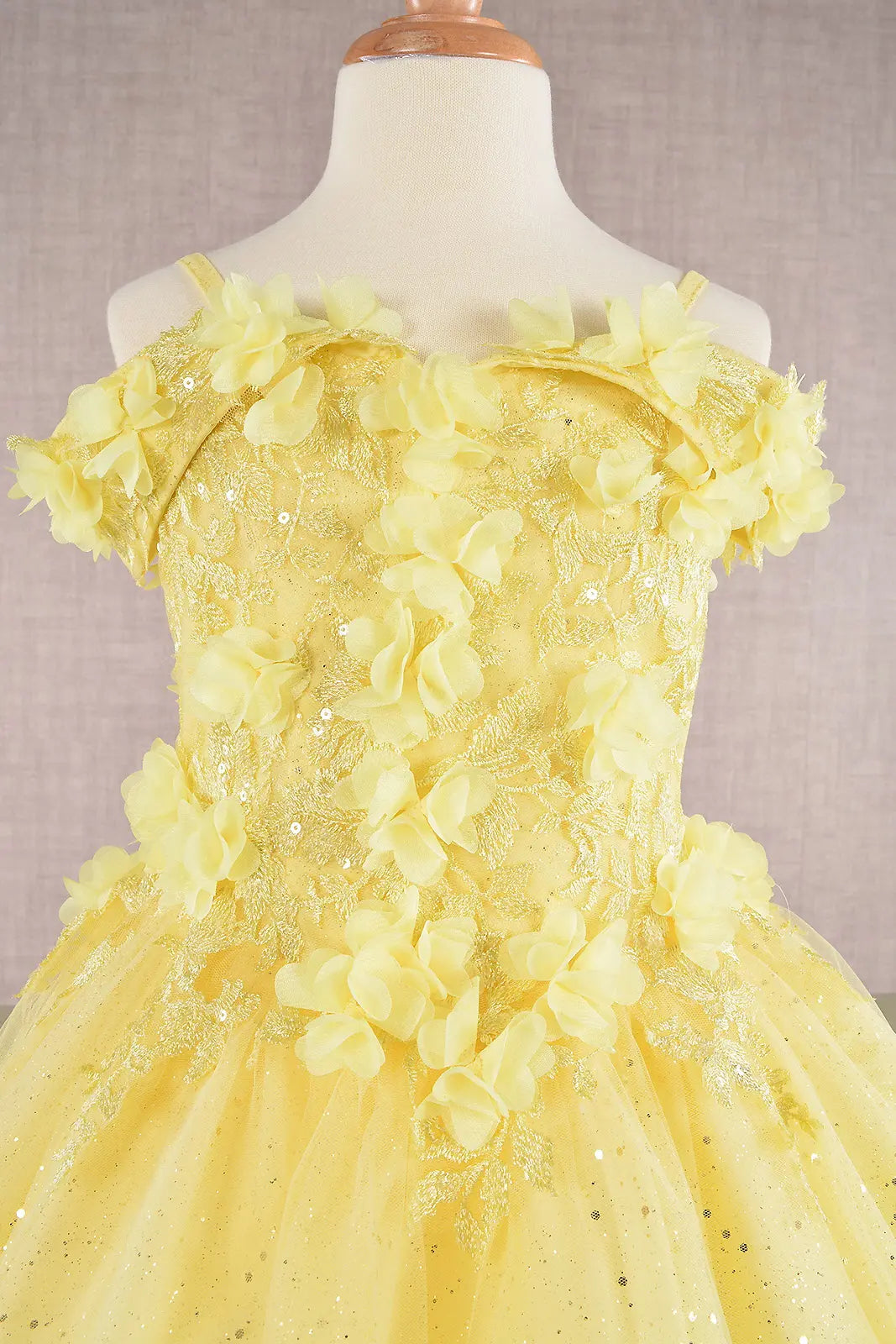 Vestido de Niña Elizabeth K GK110 - YELLOW
