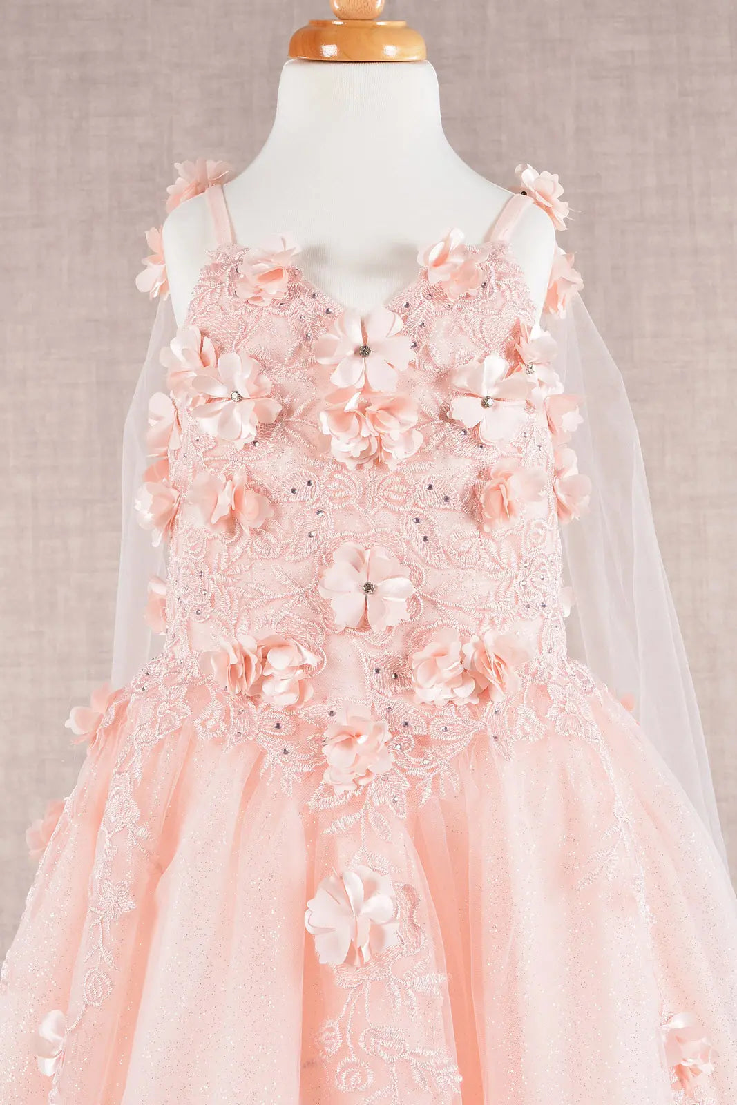 Vestido de Niña Elizabeth K GK111 - BLUSH
