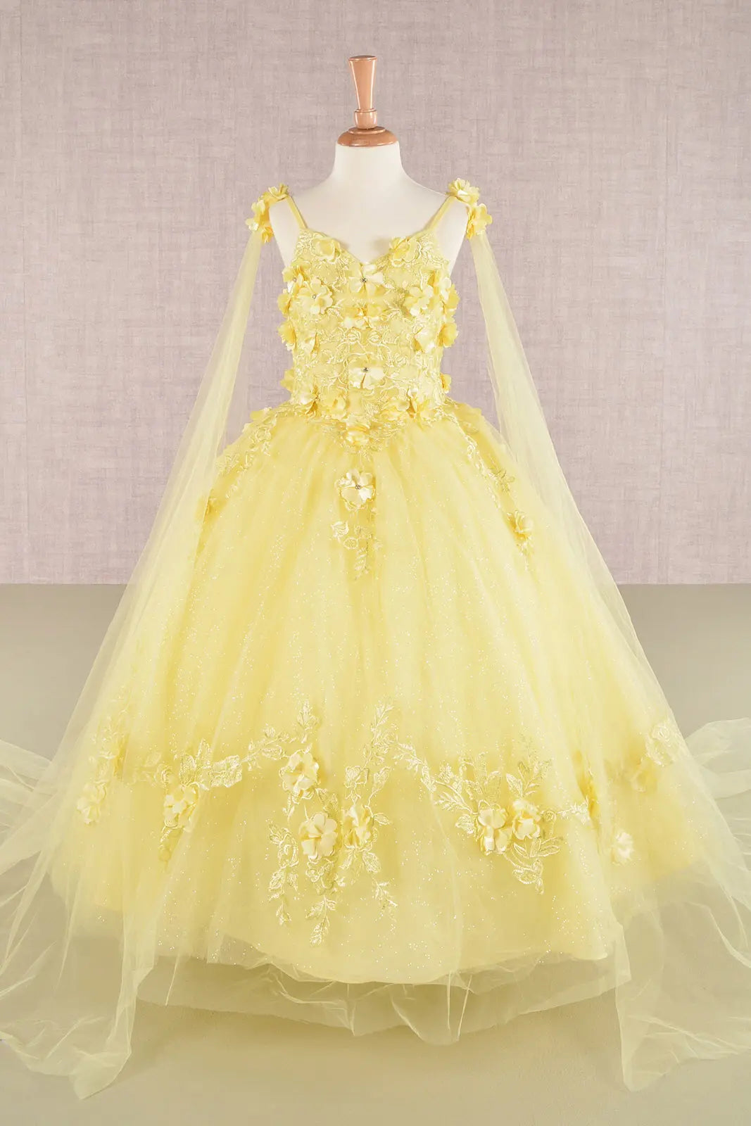 Vestido de Niña Elizabeth K GK111 - YELLOW
